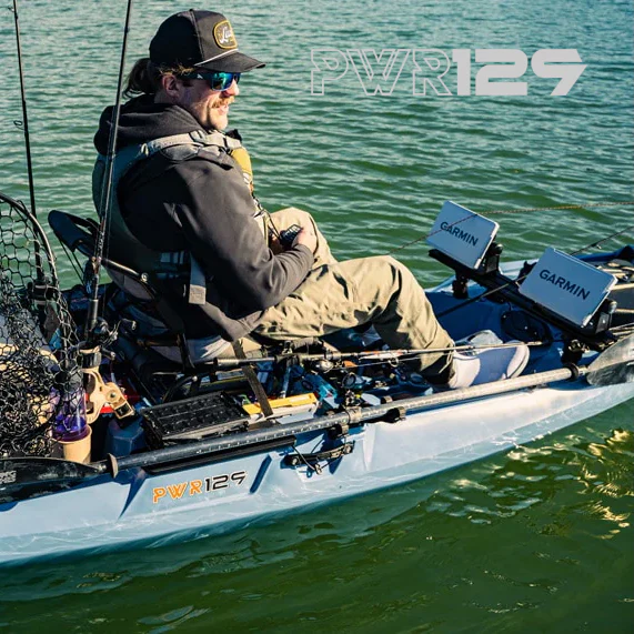 Kayak Bonafide PWR129 - Pedal de Remo con Opción de Motor - Imagen 8