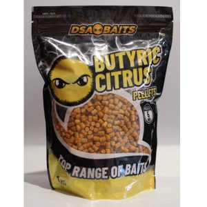 DSA BAITS BUTYRIC CITRUS PELLETS 6 mm