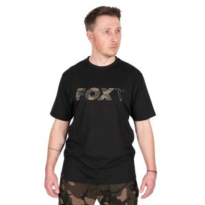 CAMISETA FOX BLACK CAMO logo talla S