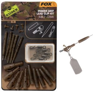 FOX EDGES CAMO POWER GRIP LEAD CLIP KIT nº 7