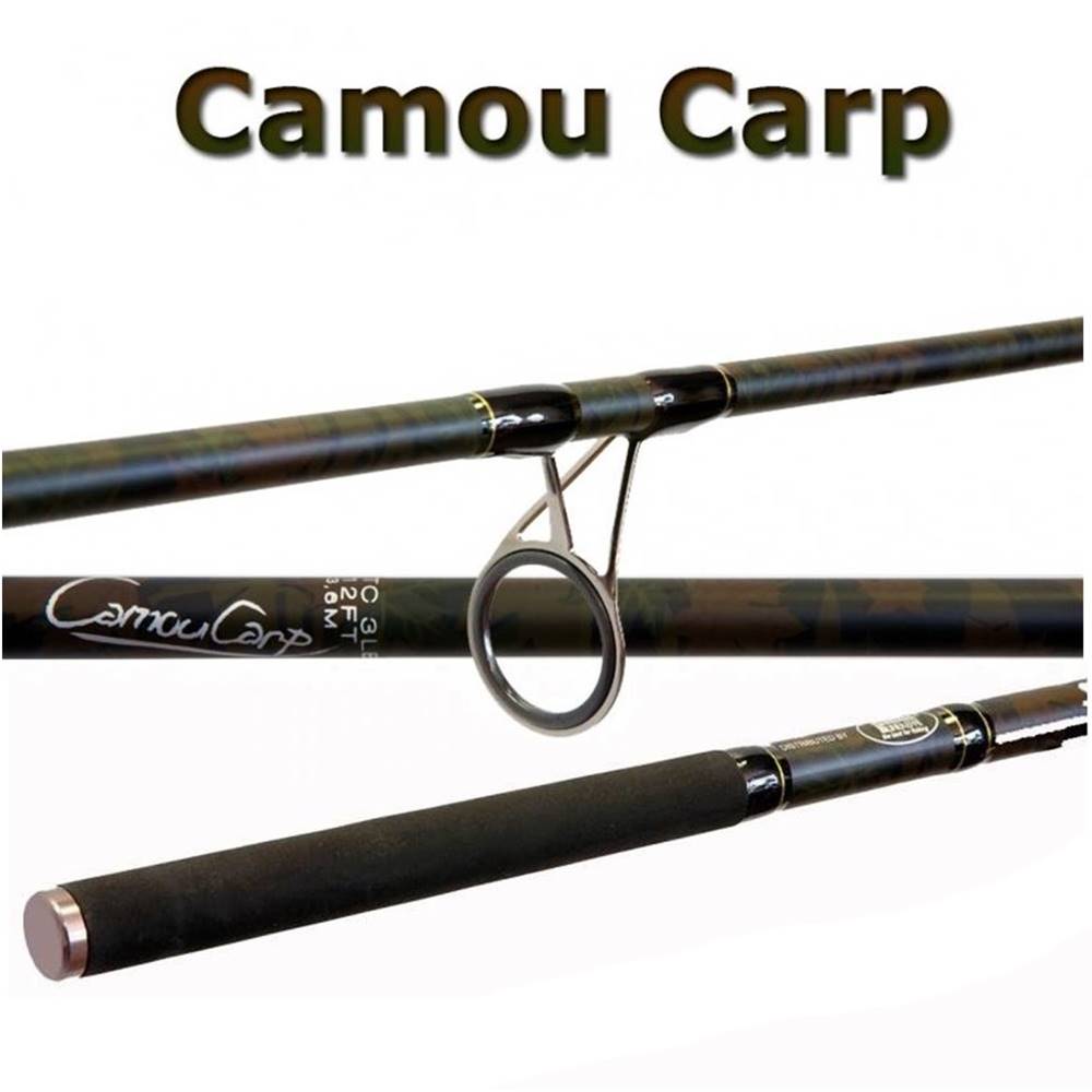 Caña LINEAEFFE PRO TS CAMOU CARP 12 pies 3,5 lb anilla 50 mm - Imagen 3