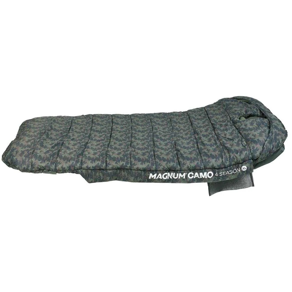 CARP SPIRIT Magnum Sleeping Bag 4 Season XL Camo (230cm x 115cm) - Imagen 2