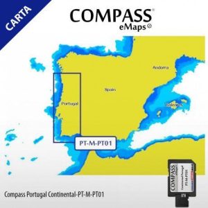 Cartografía Compass Portugal Continental