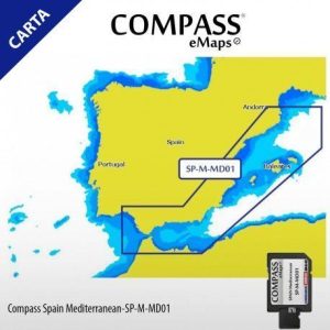 Cartografía Compass Spain Mediterranean
