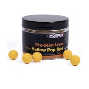 CCMOORE PRO-STIM LIVER Pop Ups YELLOW 14 mm