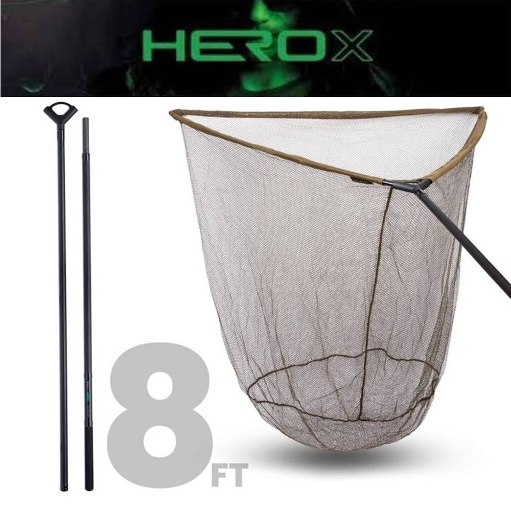 SONIK HEROX LANDING NET 42″ 2 pcs Sacadera completa mango 8ft