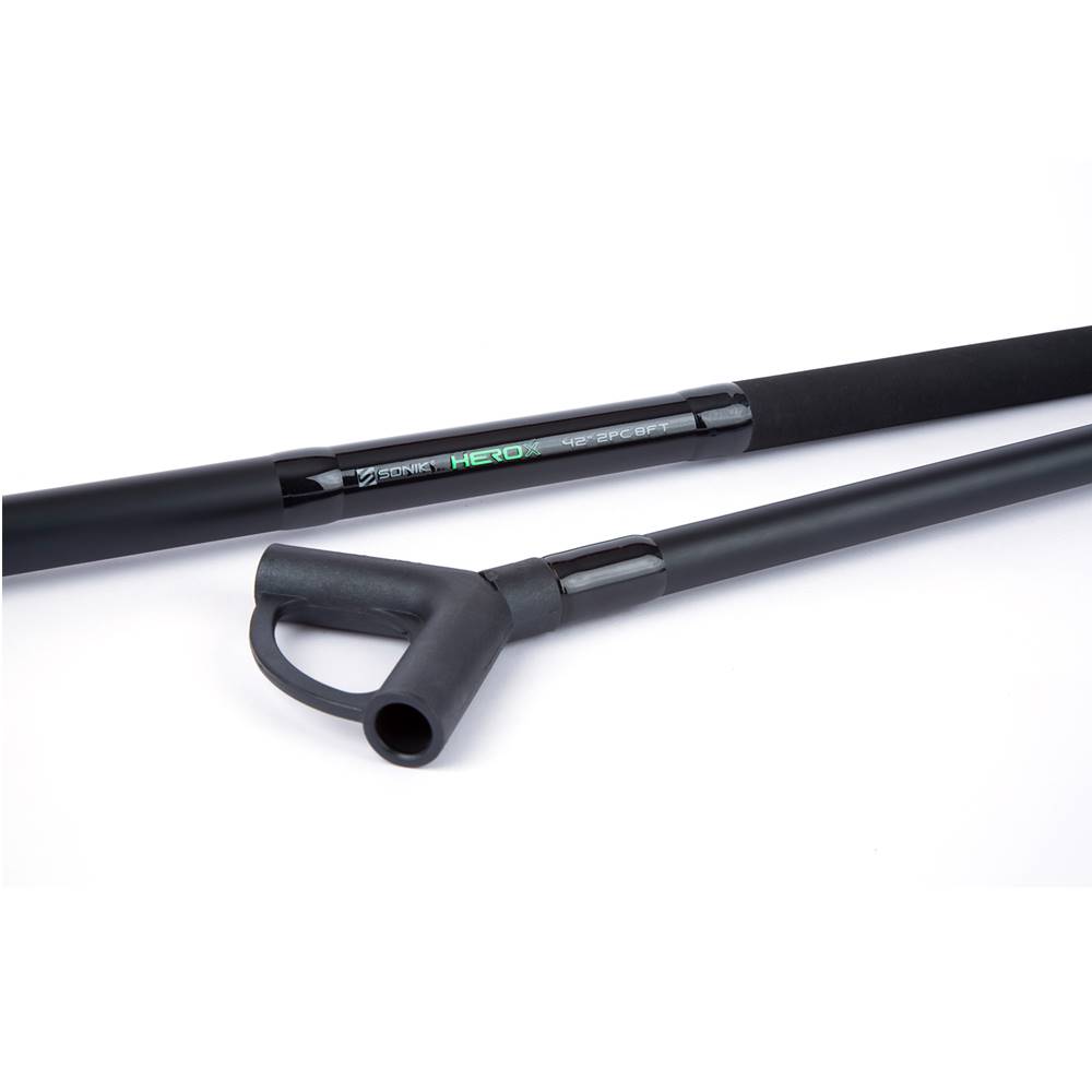 SONIK HEROX LANDING NET 42″ 2 pcs Sacadera completa mango 8ft - Imagen 5