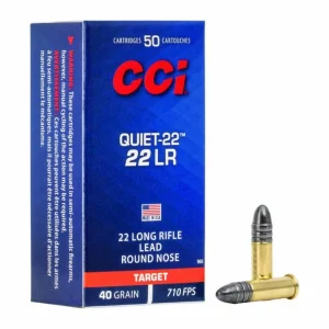 CCI .22 LR Quiet-22 40gr 710 FPS Munición