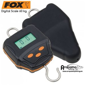 FOX BASCULA DIGITAL SCALE 60 kg con funda protectora