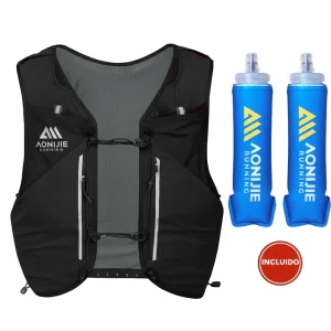 Chaleco AONIJIE Mont Blanc 12L - negro