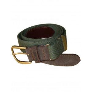 CINTURON REGULABLE ELASTICO CAQUI