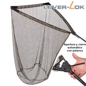 Fox Lever Lok Landing Net 42″ Sacadera mango enterizo apertura automatica