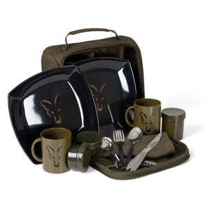 Fox Voyager 2 Person Dinner set BOLSO PICNIC CON CUBIERTOS
