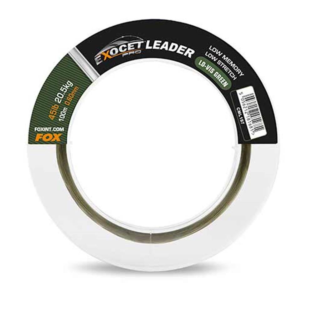 Fox Exocet Pro Leader 0,60mm 100m