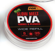 FOX REFILL PVA SLOW MELT WIDE 35 mm 5 m (RECARGA PVA DISOLUCION LENTA)
