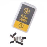 Wychwood Crimps 0.6 mm Grapas de 0,6 mm para fluorocarbono 0,40-0,60 - Imagen 2