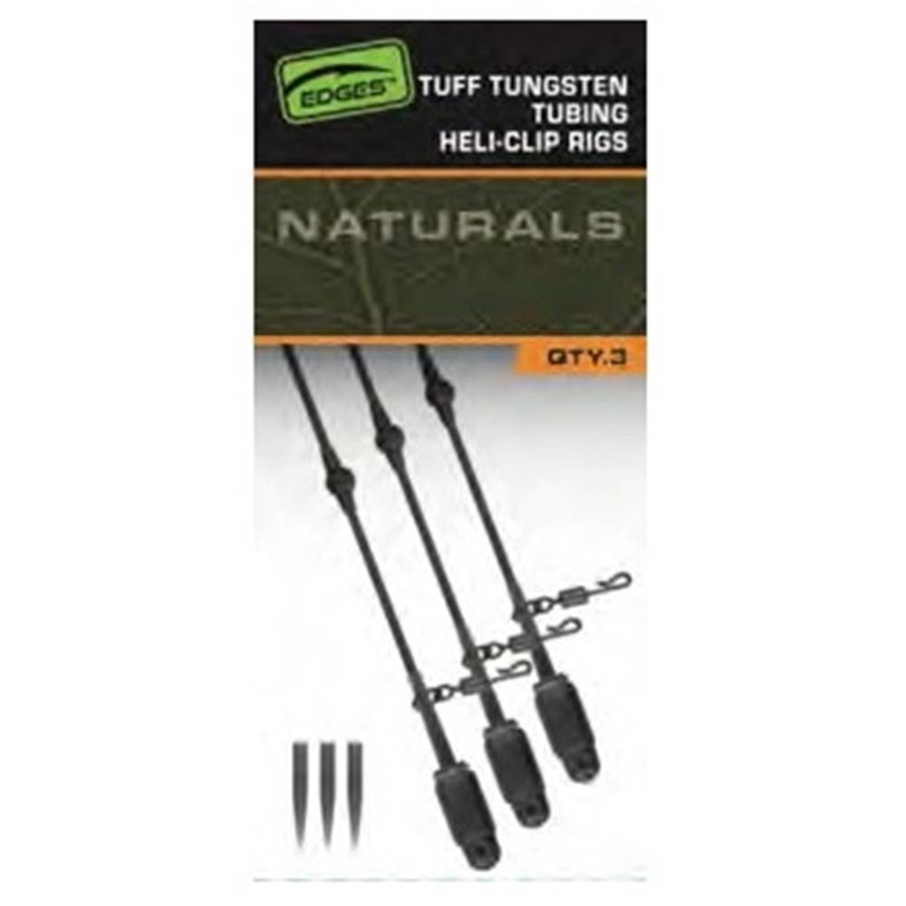FOX Edges Tuff Tungsten Tubing Heli-Clip Rigs - Imagen 2