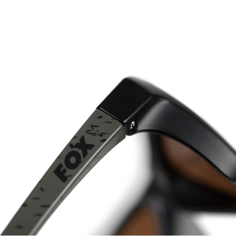 GAFAS FOX COLLECTION WRAPS GREEN BLACK – BROWN LENS - Imagen 3