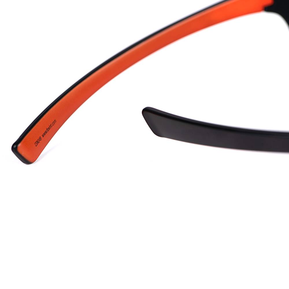 GAFAS FOX COLLECTION WRAPS BLACK ORANGE – GREY LENS - Imagen 3