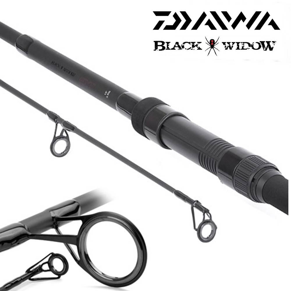 OFERTA PACK: 2 Cañas DAIWA BLACK WIDOW TELE 10′ (3 m) 3 Lb MANGO SEMI TELESCOPICO - Imagen 3
