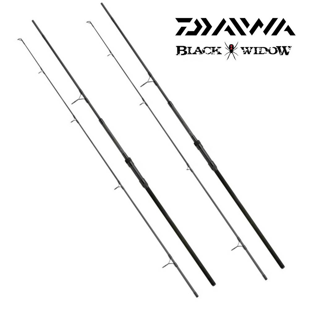 OFERTA PACK: 2 Cañas DAIWA BLACK WIDOW TELE 10′ (3 m) 3 Lb MANGO SEMI TELESCOPICO