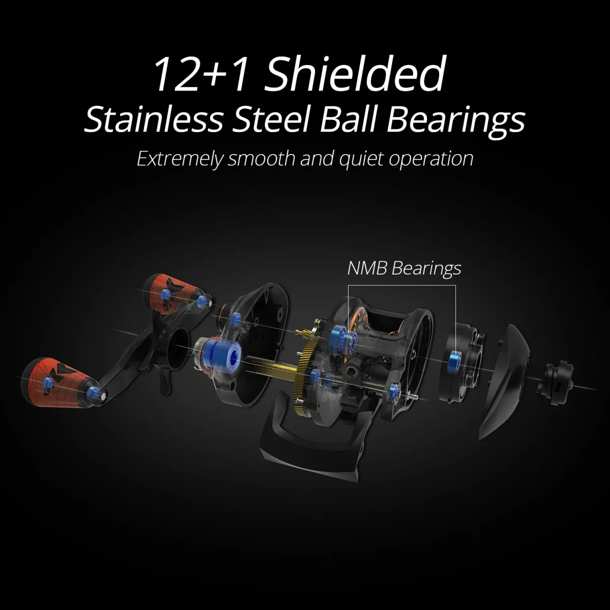 Carrete KastKing Speed Demon Pro - Saltwater Casting Reel - Imagen 5