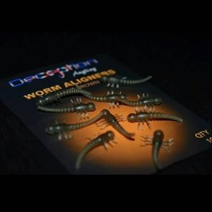 Deception Angling Worm Aligners Trans Brown