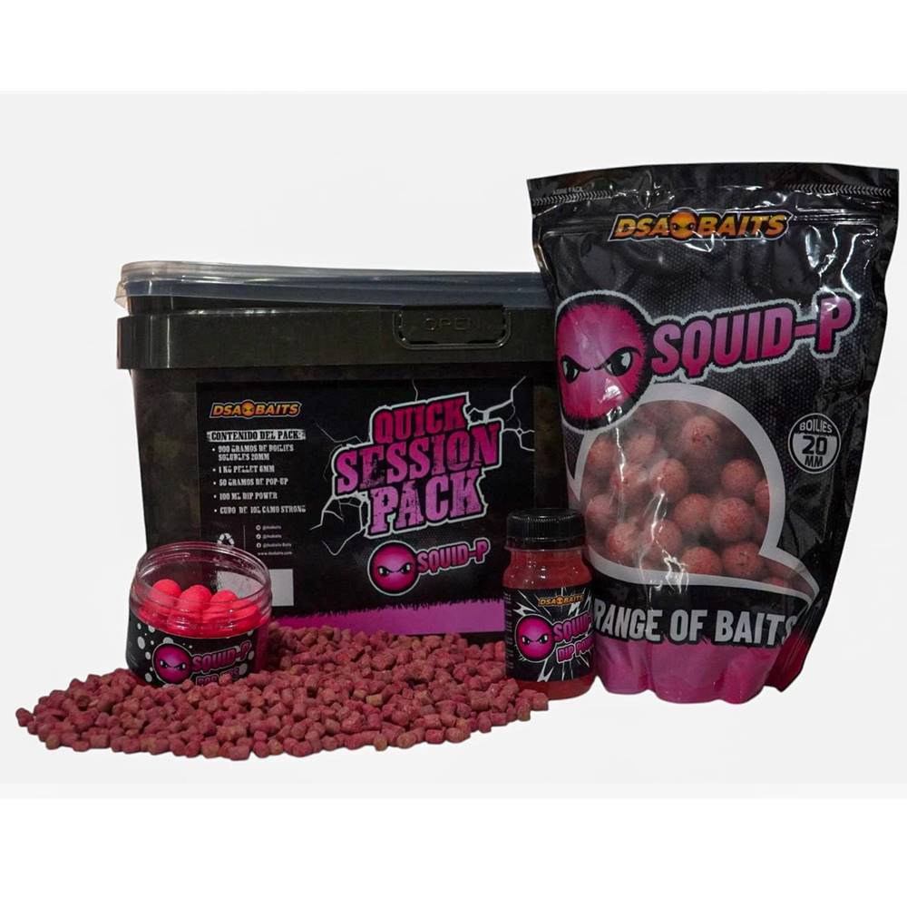 DSA BAITS SQUID-P SESSION PACK