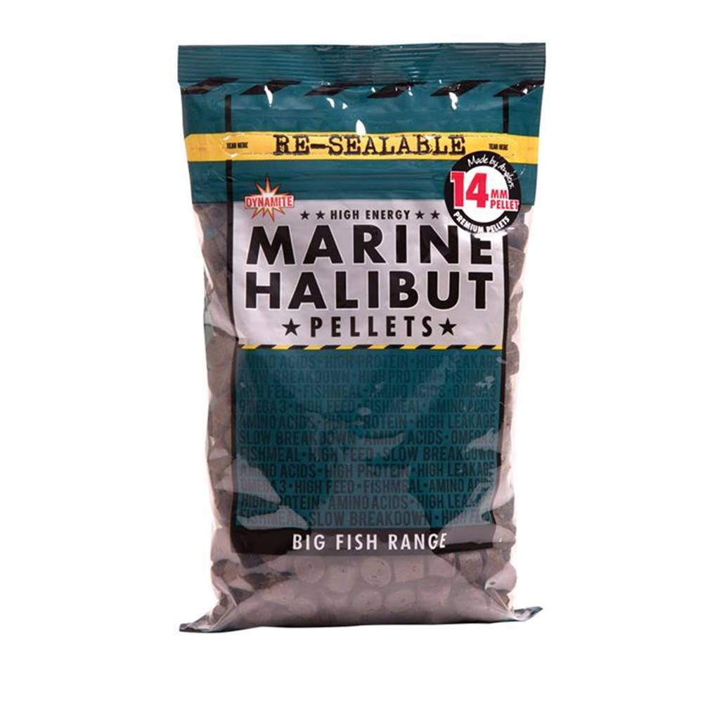 DYNAMITE MARINE HALIBUT PELLET CON AGUJERO 14 MM - Imagen 2
