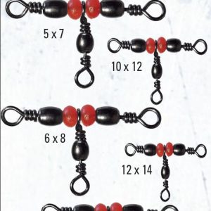 Emerillon triple con perlas