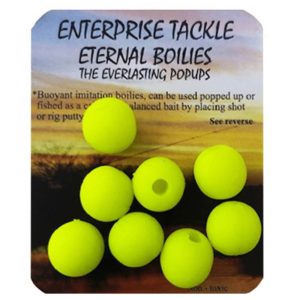 Enterprise Tackle Eternal Boilies Amarillo Fluoro 12mm