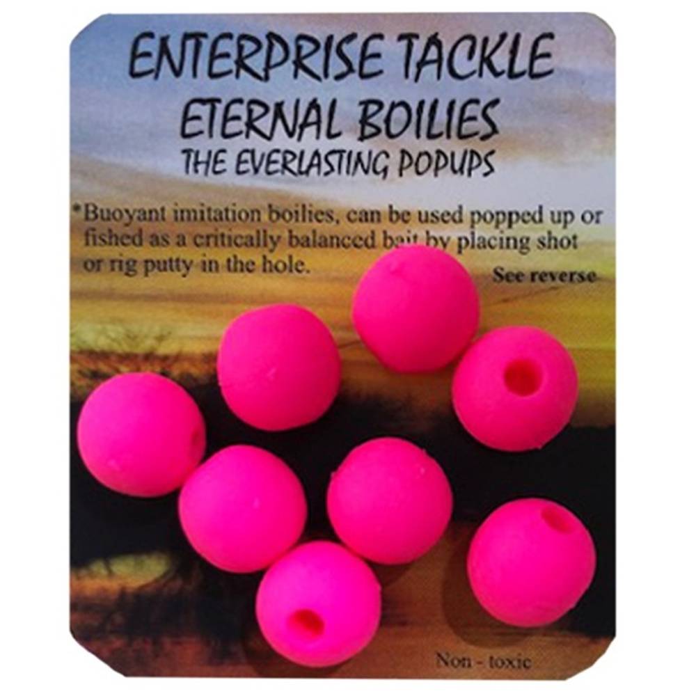 Enterprise Tackle Eternal Boilies Rosa Fluoro 12mm - Imagen 2