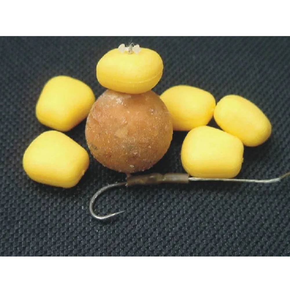 Enterprise Tackle Pop Up Sweetcorn Maiz Flotante Grande Amarillo Fluoro - Imagen 3