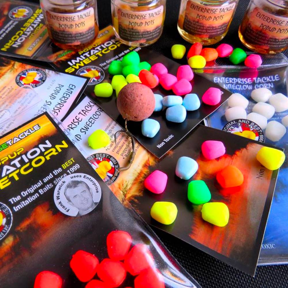 Enterprise Tackle Pop Up Sweetcorn Maiz Flotante Naranja Fluoro - Imagen 3