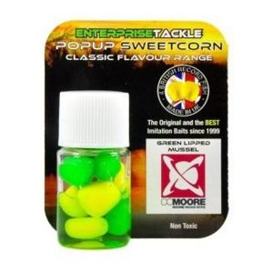 Enterprise Tackle Pop Up Sweeetcorn Green Lipped Mussel