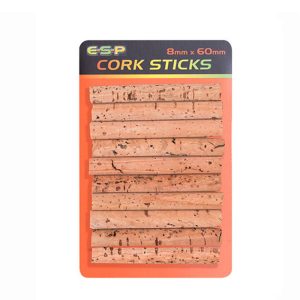 ESP CORK STICKS 8 mm Corchos para rellenar cebos