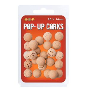 ESP POP UP CORKS 14 mm 25 unid. boilies flotantes de corcho