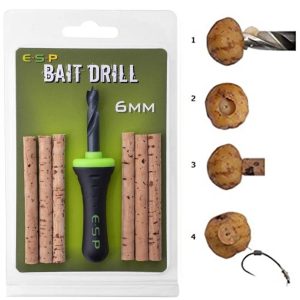 ESP BAIT DRILL 6 mm TALADRO PERFORADOR CON CORCHOS