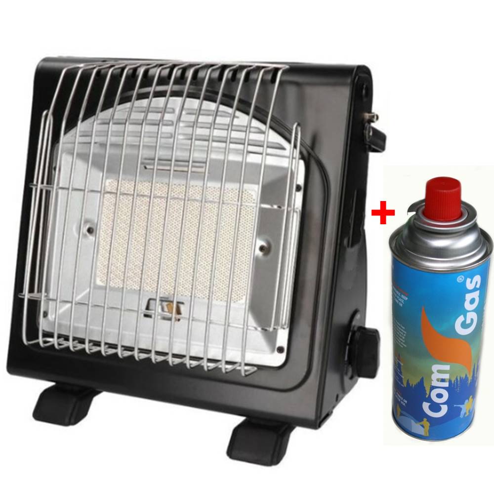 COMGAS ESTUFA PORTATIL A GAS con analizador de atmosfera + botella de gas de regalo