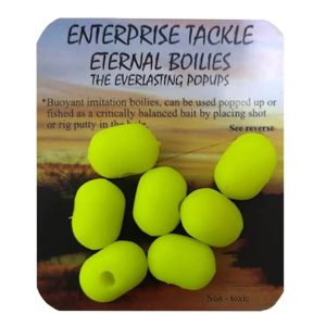 Enterprise Tackle Eternal Boilies Dumbell Amarillo Fluro 11/15mm
