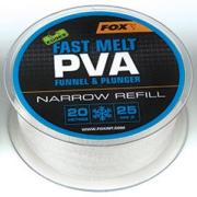 FOX REFILL PVA FAST MELT NARROW REFILL 25 mm 20 m (RECARGA PVA DISOLUCION RAPIDA)