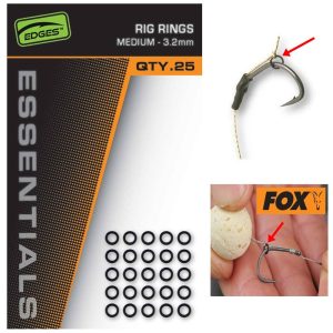 FOX RIG RINGS Medium 3,2 mm