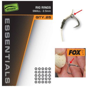 FOX RIG RINGS Small 2,5 mm