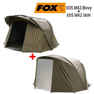 OFERTA PACK: FOX EOS MK2 2 MAN BIVVY + Doble Capa