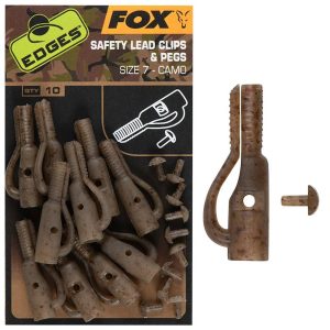 FOX EDGES Safety Lead Clips & Pegs