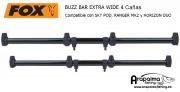 FOX Buzzer Bar Extra Wide – 4 Rod Set
