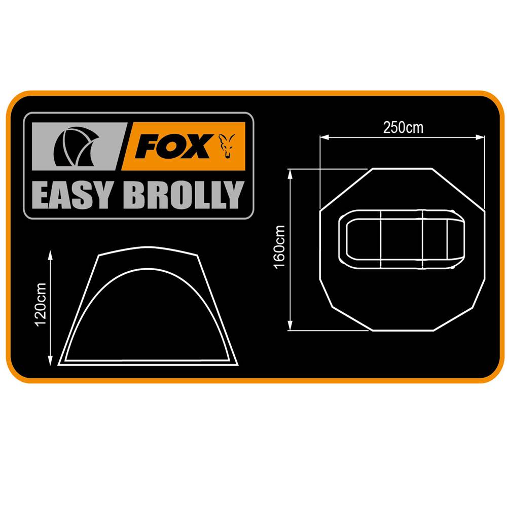 FOX EASY BROLLY Paraguas con suelo 2,50 m - Imagen 5