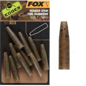 FOX EDGES Power Grip Tail Rubbers Camo size 7