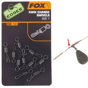 FOX EDGES Kwik Change Swivels Size 7