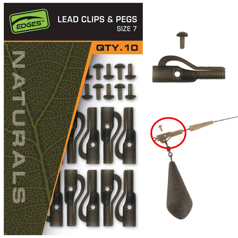 FOX LEAD CLIPS AND PEGS Size 7 - Imagen 2
